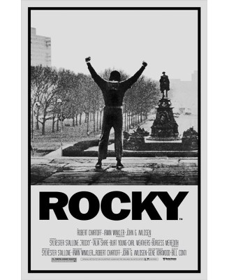 Rocky 1 (Black & White)