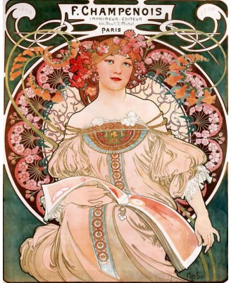 АЛФОНС МУ̀ХА - CHAMPENOIS IMPRIMEUR-ÉDITEUR - 40х50см АЛФОНС МУ̀ХА - CHAMPENOIS IMPRIMEUR-ÉDITEUR - 40х50см