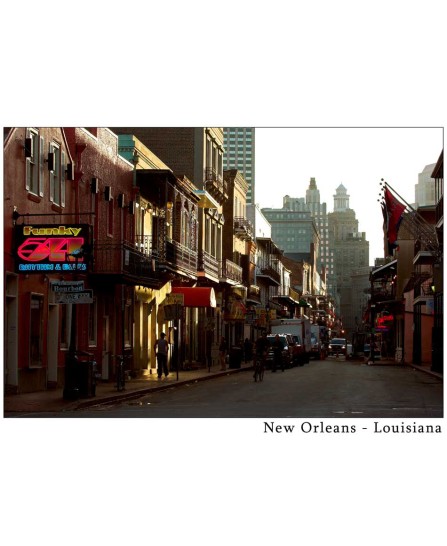 NEW ORLEANS - BOURBON STREET - 40x50cm NEW ORLEANS - BOURBON STREET - 40x50cm