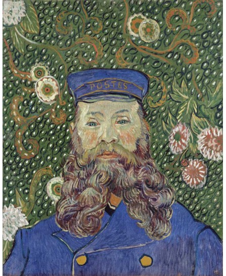 Vincent van Gogh - Portrait of Postman Roulin- 40х50см