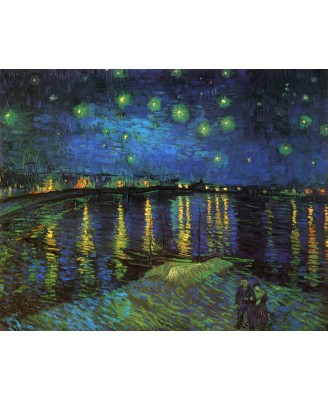 Vincent van Gogh - Starry Night Over the Rhone - 40х50см Vincent van Gogh - Starry Night Over the Rhone - 40х50см