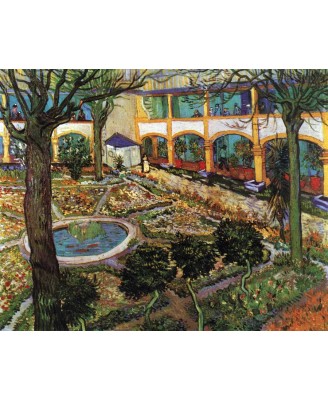 Vincent van Gogh - Hospital in Arles - 40х50см Vincent van Gogh - Hospital in Arles - 40х50см