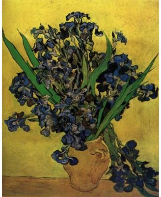 Vincent van Gogh - Vase with Irises - 40х50см Vincent van Gogh - Vase with Irises - 40х50см
