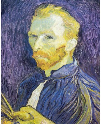 Vincent van Gogh - Self-Portrait (1889) - 40х50см