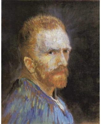 Vincent van Gogh - Self-Portrait  (1886) - 40х50см