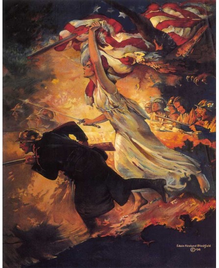 Carry on! (1918) - 40х50см