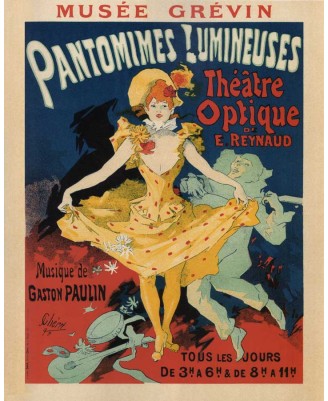 Jules Cheret - PANTOMIMES LUMINEUSES- 40х50см