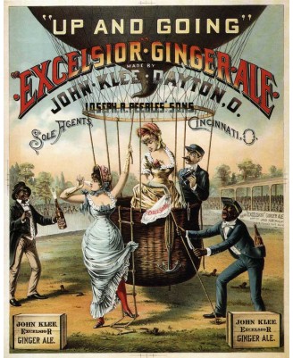 EXCELSIOR GINGER ALE - 40х50см