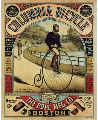 Columbia Bicycle - 40х50см Columbia Bicycle - 40х50см