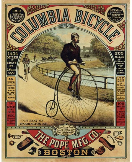 Columbia Bicycle - 40х50см