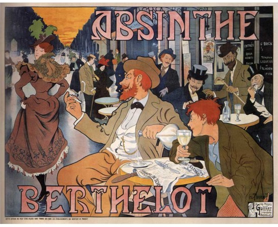 Absinthe Berthelot - 40х50см