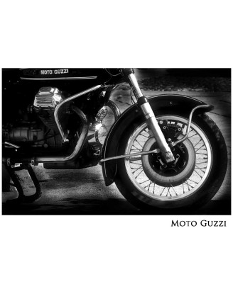 Moto Guzzi (Италианския орел) - 40x50cm Moto Guzzi (Италианския орел) - 40x50cm