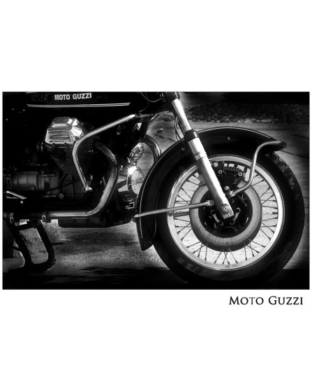 Moto Guzzi (Италианския орел) - 40x50cm Moto Guzzi (Италианския орел) - 40x50cm