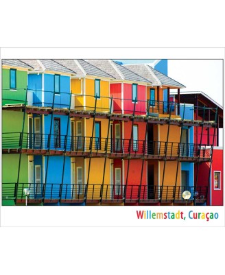 Willemstad (Curacao) - 40x50cm Willemstad (Curacao) - 40x50cm