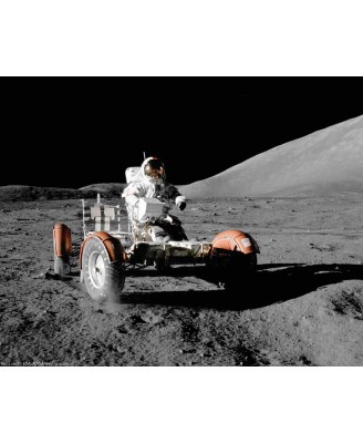 Space (Astronaut on the Moon) - 40x50cm Space (Astronaut on the Moon) - 40x50cm
