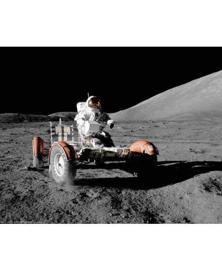 Space (Astronaut on the Moon) - 40x50cm Space (Astronaut on the Moon) - 40x50cm