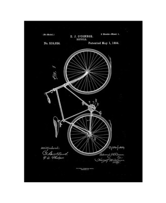 Patent - Bicycle (EJ O'Connor-1894) - 40x50cm