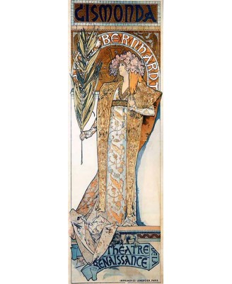 Alphonse Mucha - GISMONDA 