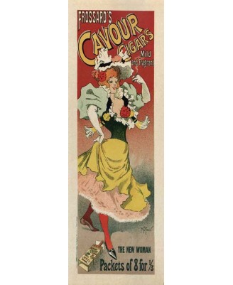 Jules Chéret - FROSSARD'S CAVOUR CIGARS