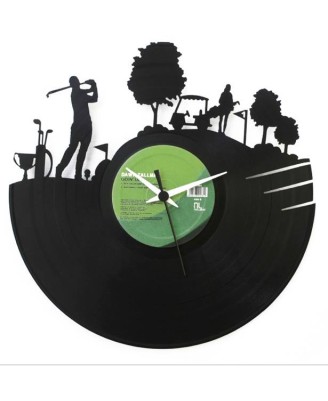 Vinyl Clock - Golf Vinyl Clock - Golf