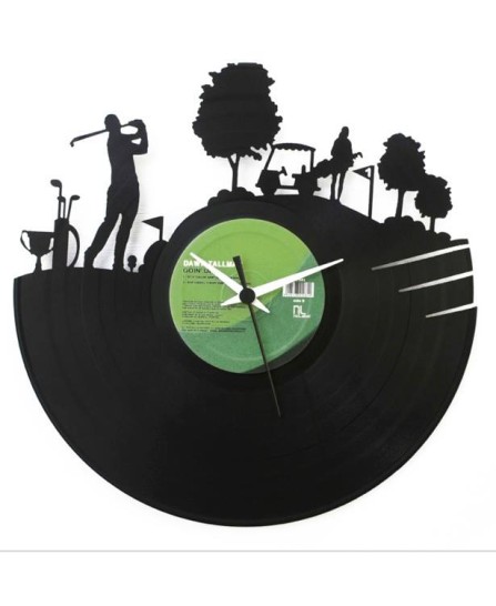 Vinyl Clock - Golf Vinyl Clock - Golf