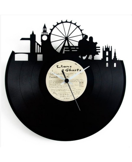Vinyl Clock - London Vinyl Clock - London