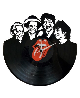 Vinyl Clock - Rolling Stones Vinyl Clock - Rolling Stones