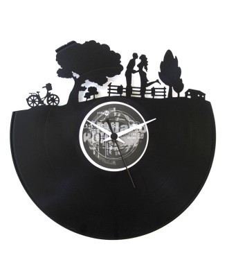 Vinyl Clock - Spring Vinyl Clock - Spring