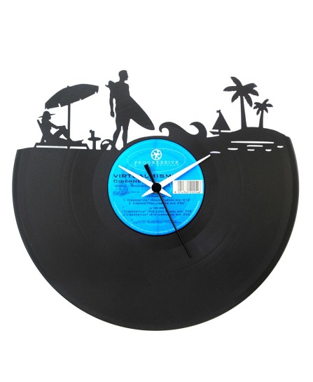 Vinyl Clock - Summer Vinyl Clock - Summer